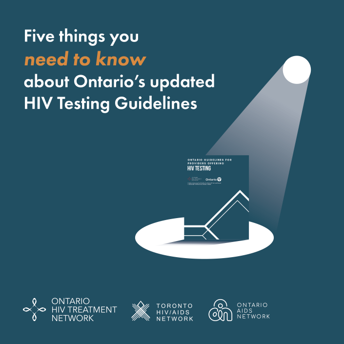 Five things you need to know About Ontario's HIV testing Guidelines